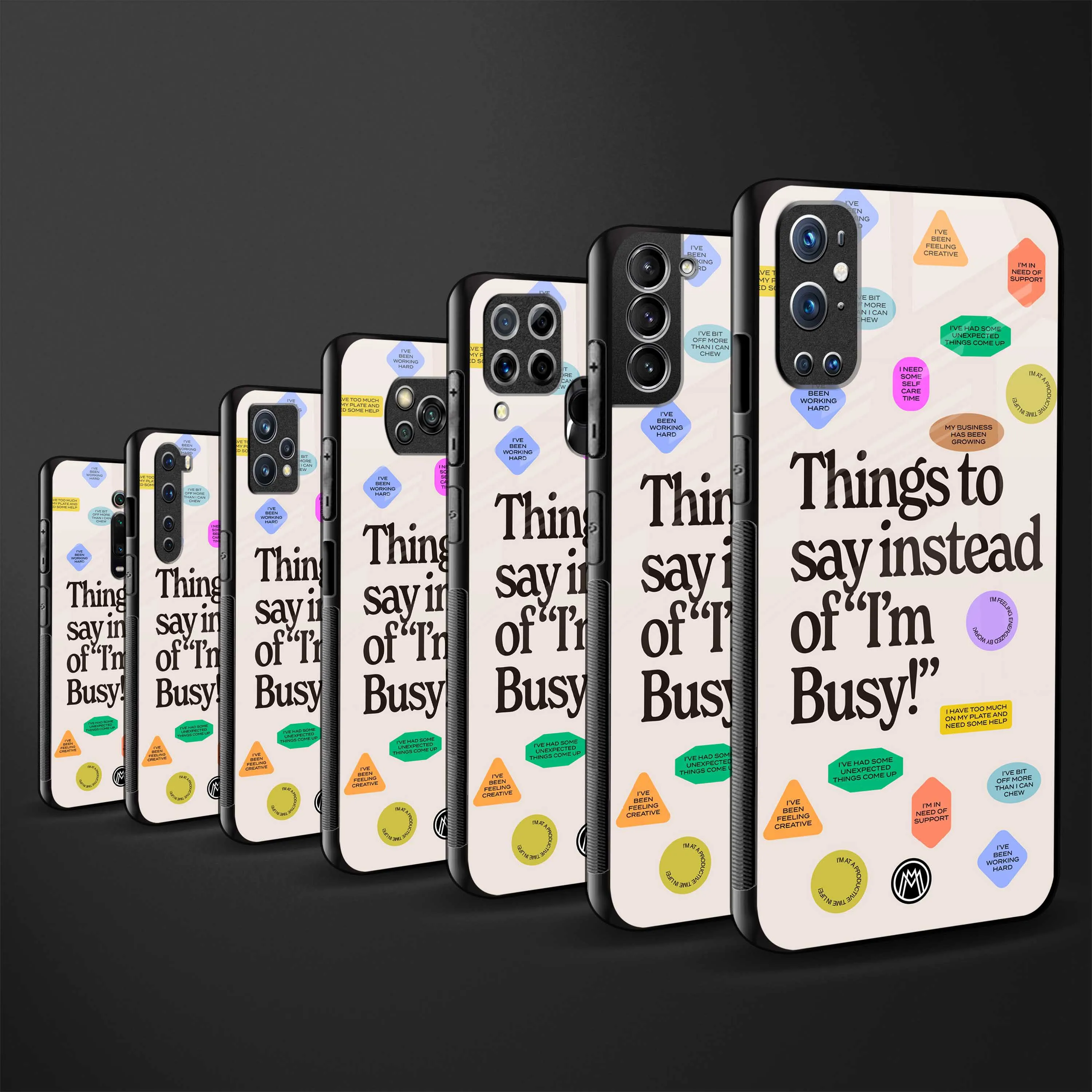 10 Things To Say Phone Case for Samsung Galaxy F23 5G | Glass Case