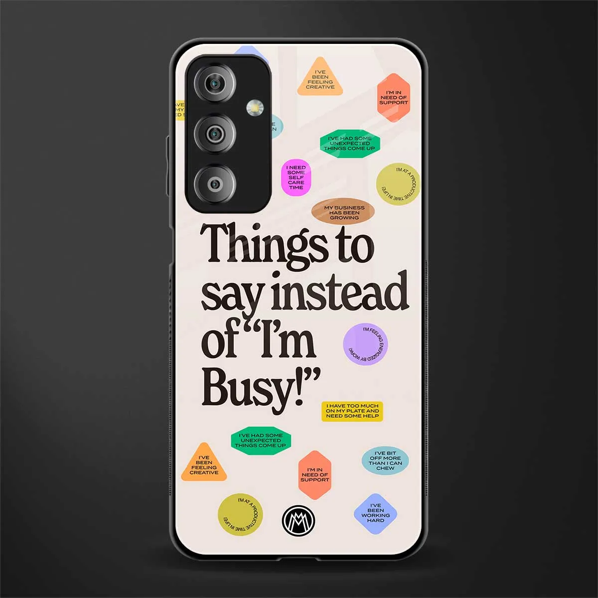 10 Things To Say Phone Case for Samsung Galaxy F23 5G | Glass Case