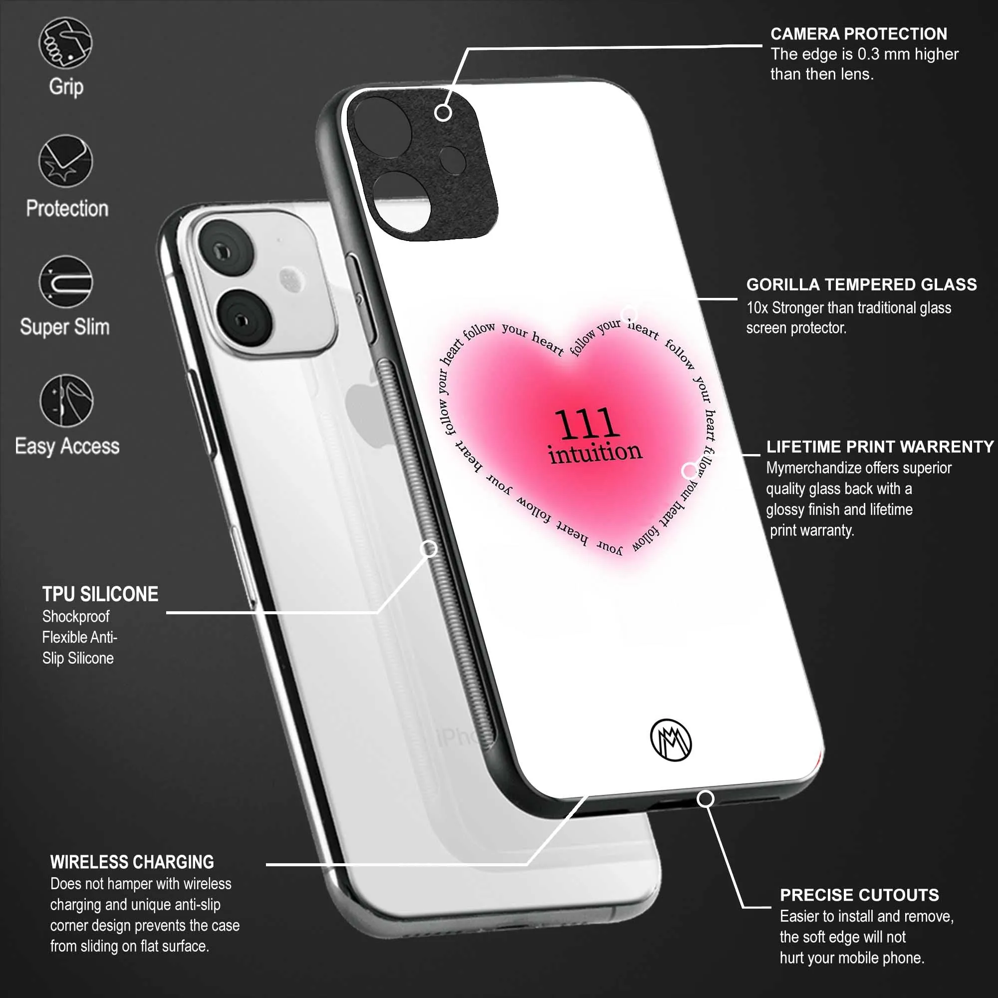 111 Intuition Phone Case for OnePlus Nord CE 3 Lite | Glass Case