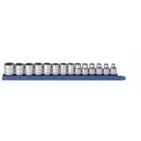 14 PIece 3/8" Drive 12 Point Standard Metric Socket Set KDT80560