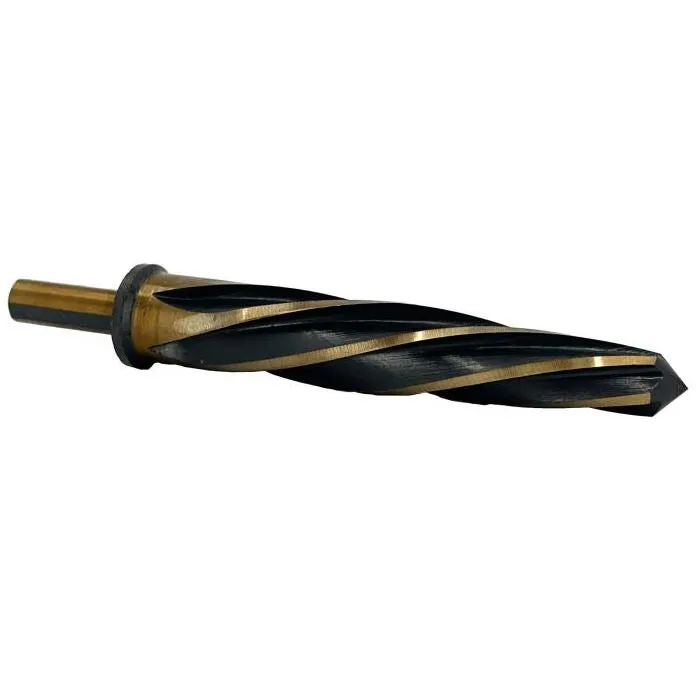 15/16" Bridge Reamer - Construction Reamer - 1/2" Shank and Black & Gold Finish