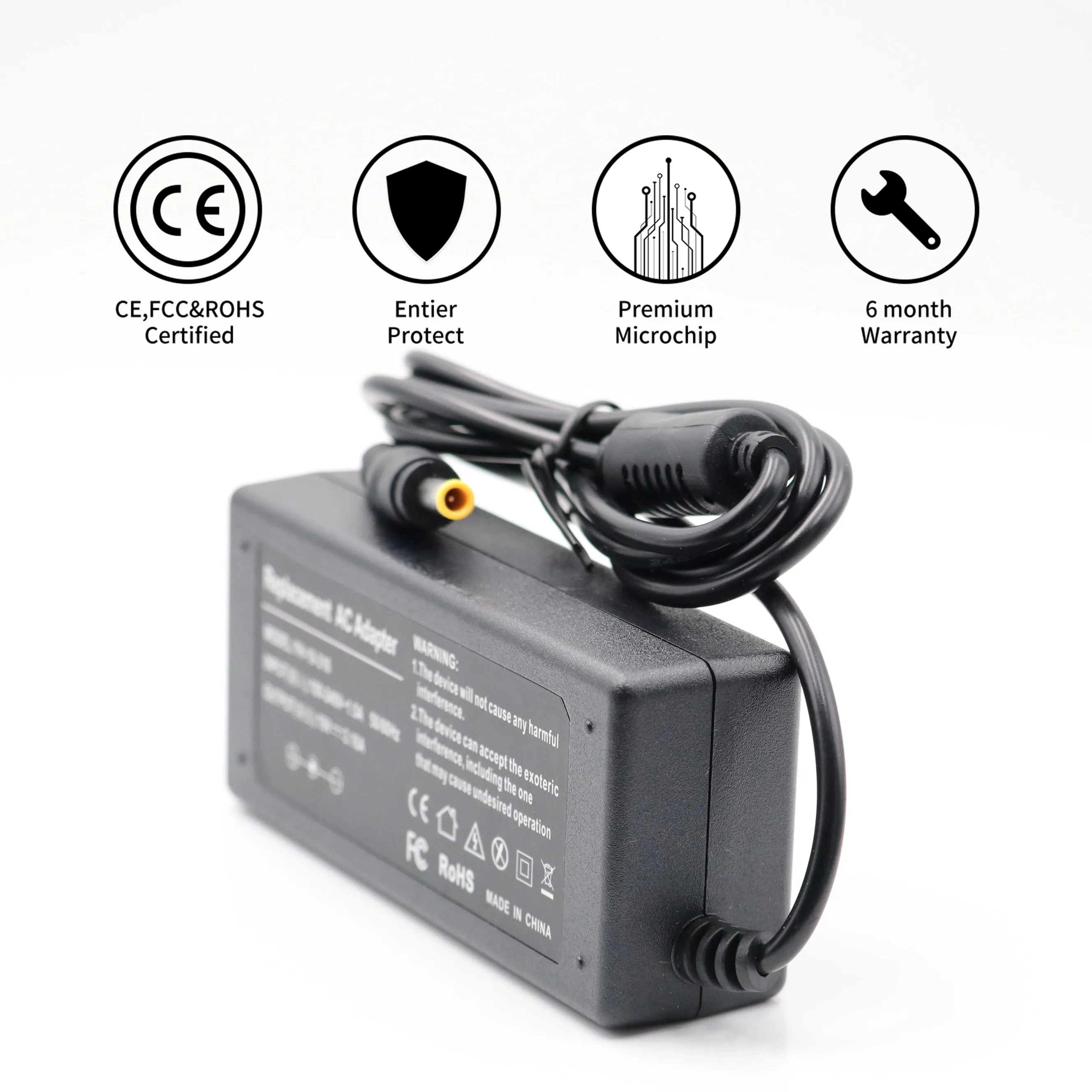 19V 3.16A AC Laptop Adapter Charger For Samsung Notebook R58 R23 R540 R429 R23 RV411 R440 R430 R528 R478 Power Supply