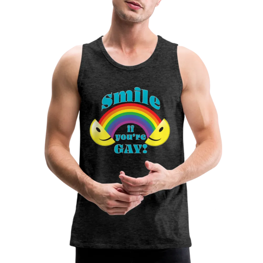 2024 *SMILE IF YOU'RE GAY* Rainbow Party Event Tank