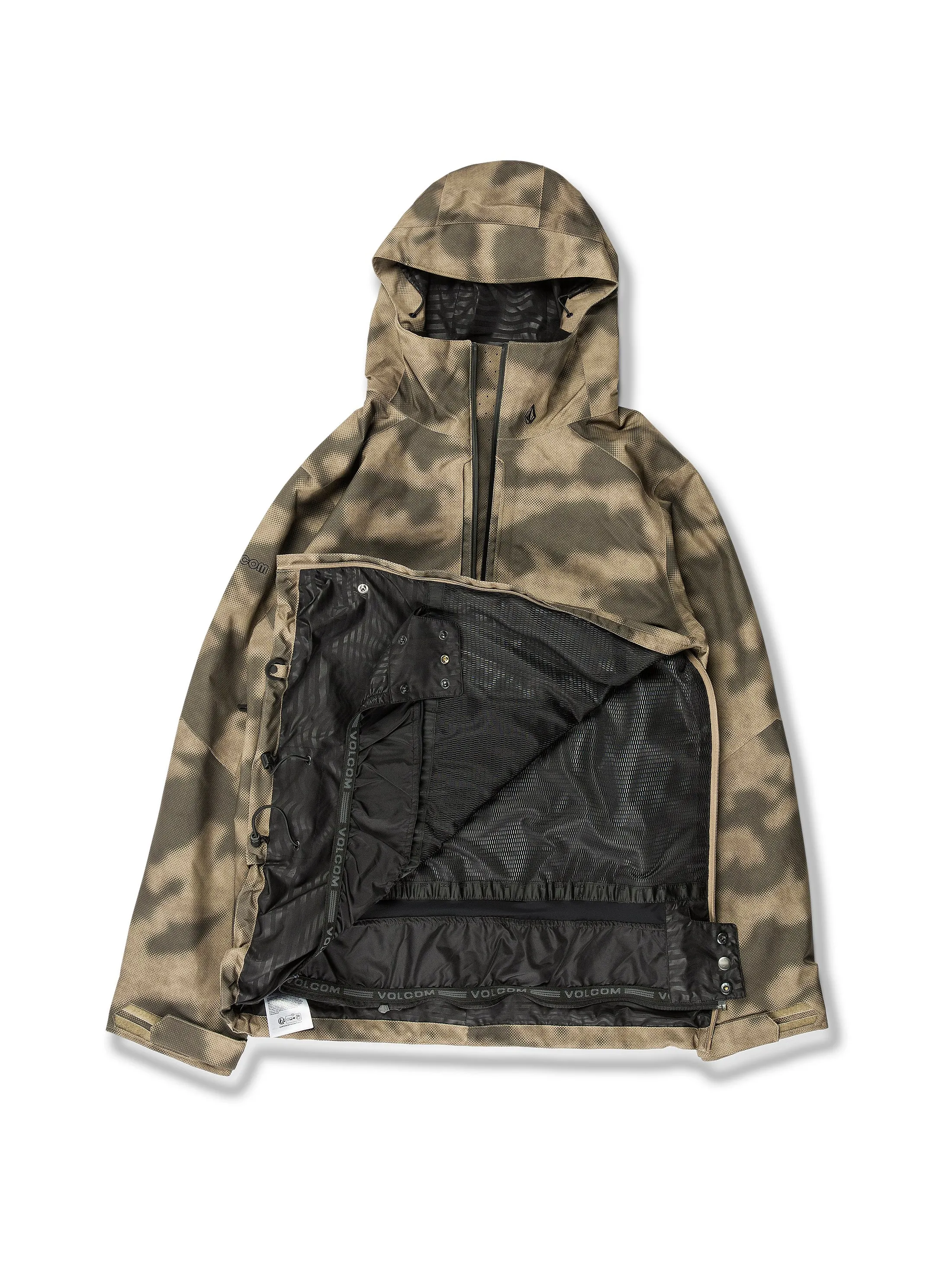 2025 Volcom Brighton Pullover Jacket - Camo