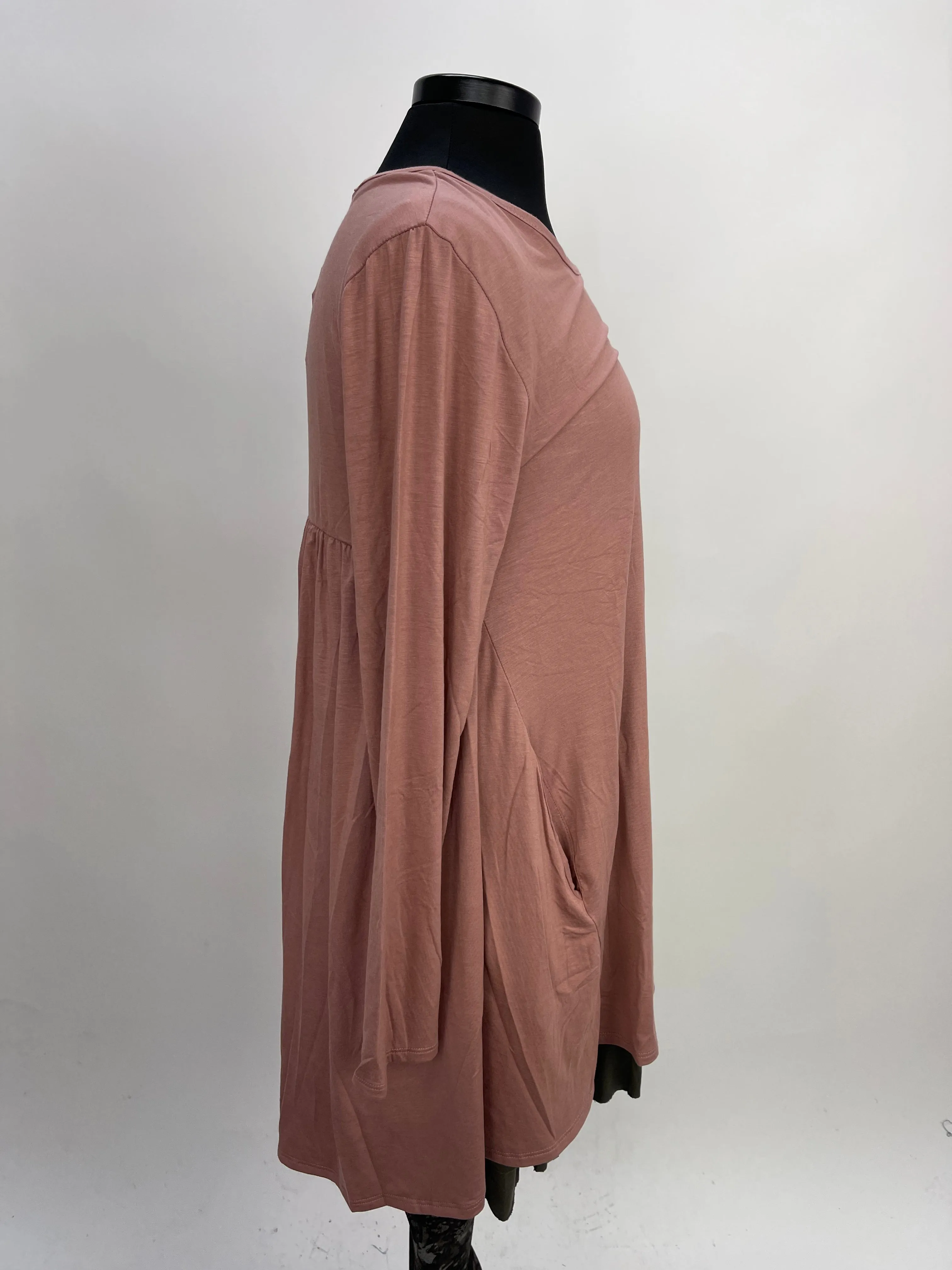 2AM Long Sleeves Tunic - Mars