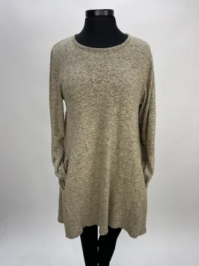 2AM Long Sleeves Tunic - Oatmeal Hacci