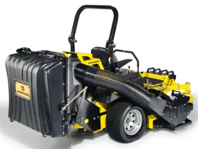 (943555) Hustler X-One Dump-From-Seat Powered Bac-Vac Grass Catcher