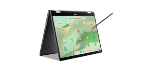 Acer Chromebook, Intel Core i3-1315U, 14" Inch Touchscreen WUXGA Display, 8 GB RAM, 128 GB SSD, ChromeOS, Grey