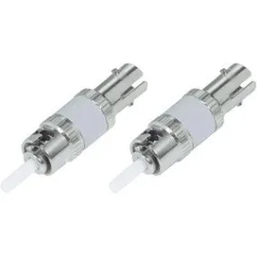 Addon 2-Pack 1Db Fixed Male To Female St/Upc Smf Os1 Simplex Fiber Attenuator