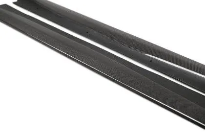 Anderson Composites Carbon Fiber Side Skirts (PAIR): Dodge Charger Widebody 2015 - 2023 (Hellcat & ScatPack Models)