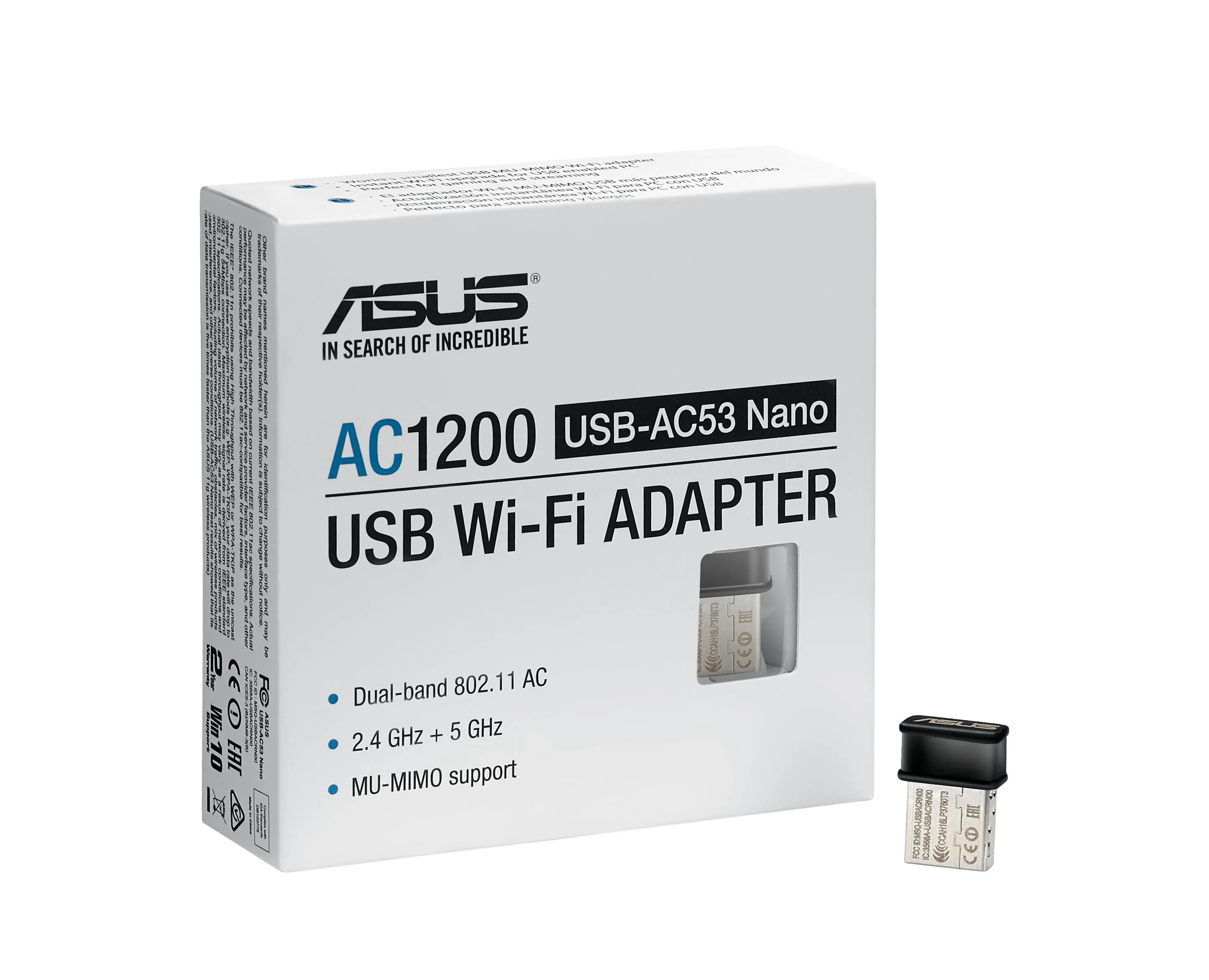 Asus Network Adapter Usb-Ac53 Nano