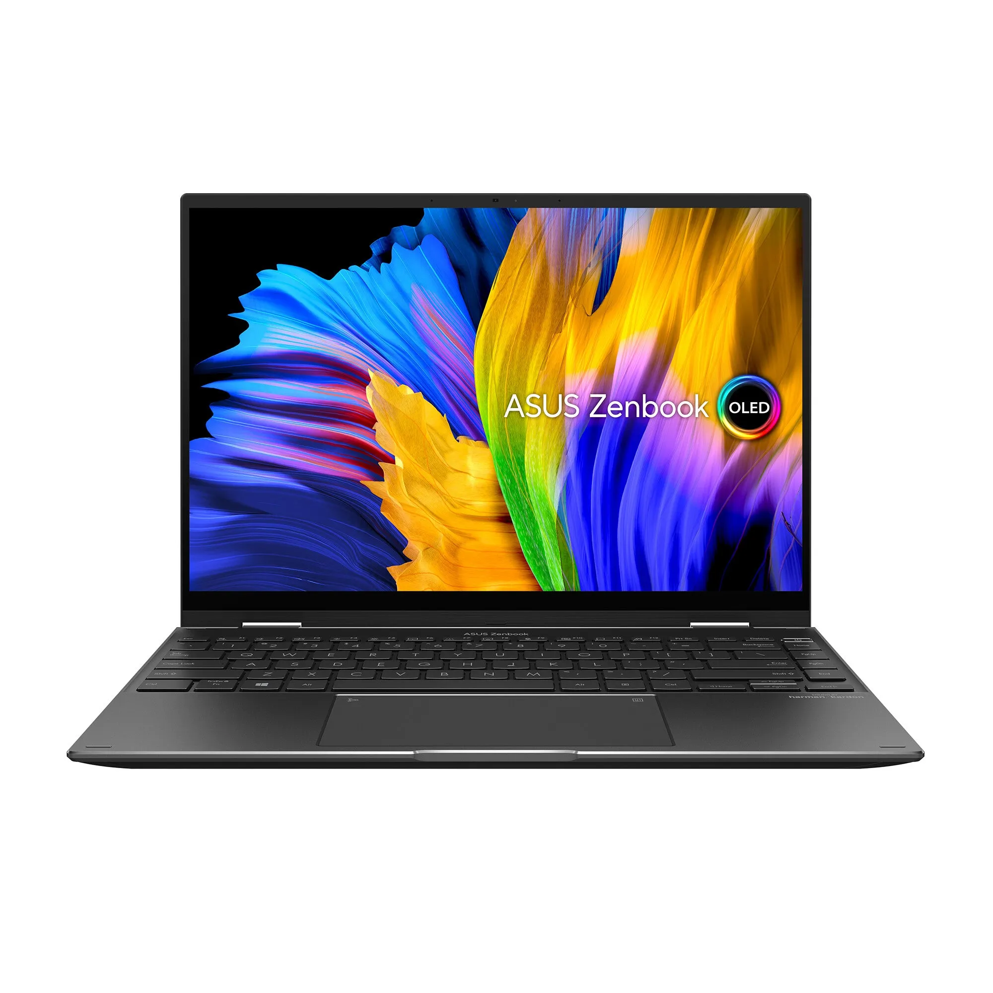 ASUS Zenbook 14 Flip OLED UN5401QA-KN090W AMD Ryzen™ 7 5800H Hybrid (2-in-1) 35.6 cm (14") Touchscreen WQXGA  16 GB LPDDR4x-SDRAM 512 GB SSD Wi-Fi 6 (802.11ax) Windows 11 Home Black