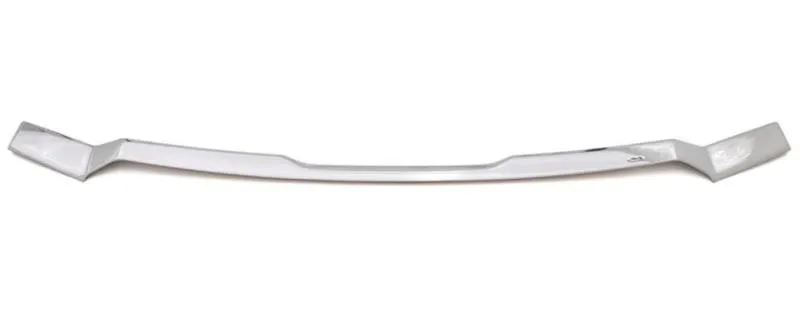 AVS 17-18 Ford Fusion (Grille Fascia Mount) Aeroskin Low Profile Hood Shield - Chrome