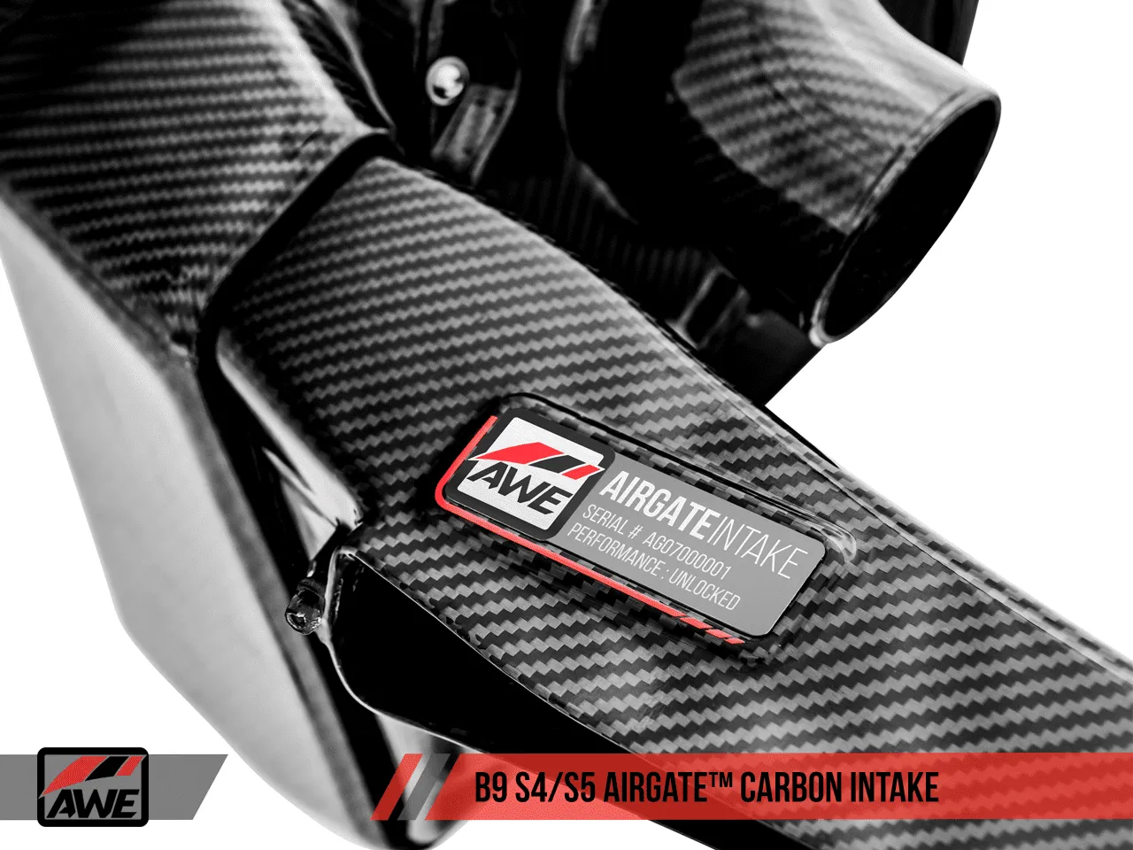 AWE AirGate Carbon Intake System | 2018-2021 Audi S4/S5 B9 3.0T