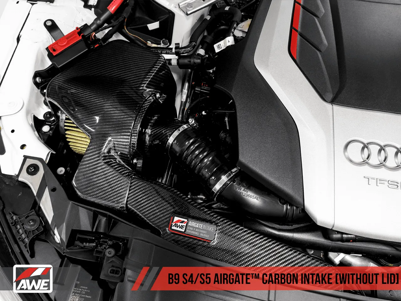 AWE AirGate Carbon Intake System | 2018-2021 Audi S4/S5 B9 3.0T