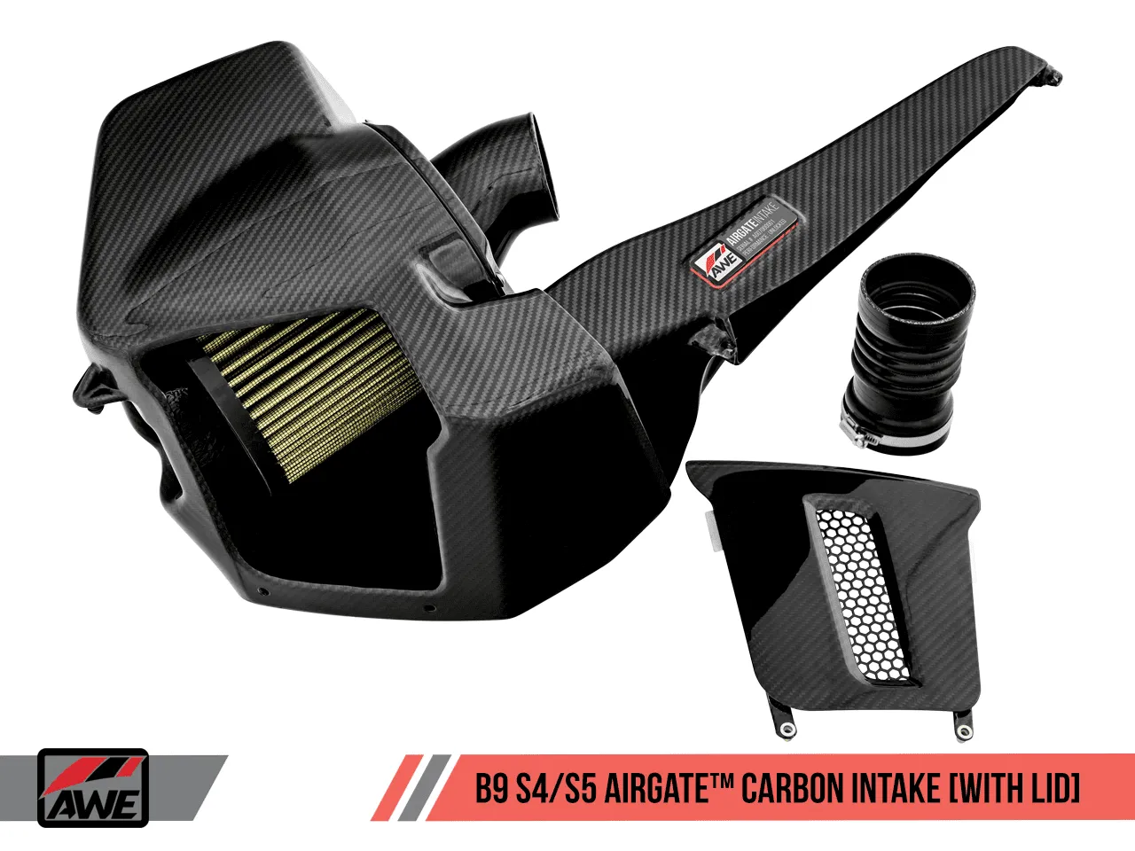 AWE AirGate Carbon Intake System | 2018-2021 Audi S4/S5 B9 3.0T