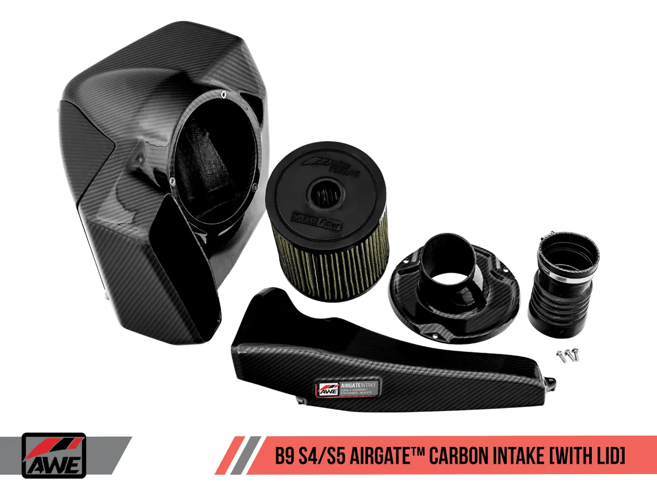 AWE AirGate Carbon Intake System | 2018-2021 Audi S4/S5 B9 3.0T