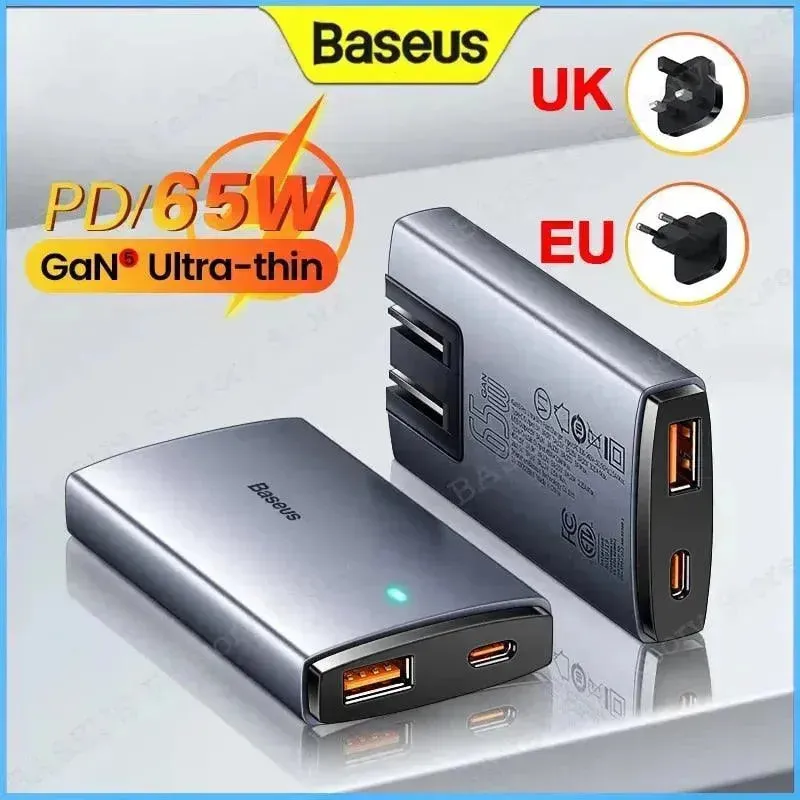 Baseus Razor Slim 65W GaN5 Quick Charger