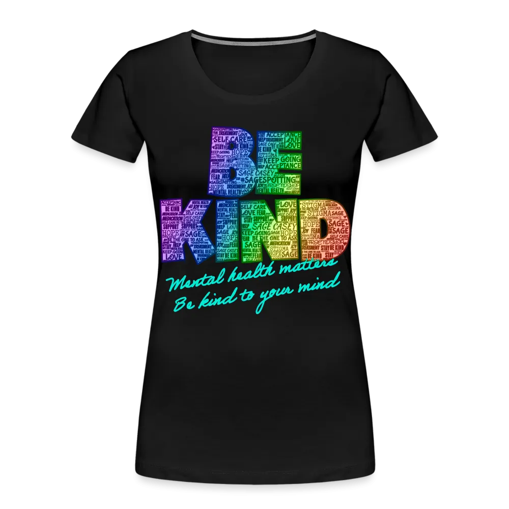 BE KIND / SCF Logo Tee Womens Roll Cuff Tee