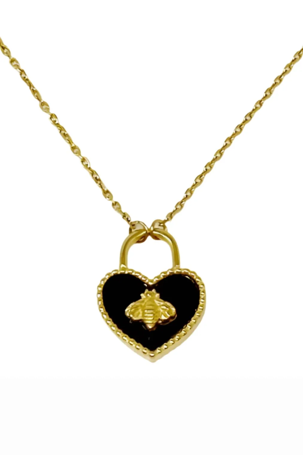 Bee Heartful Necklace