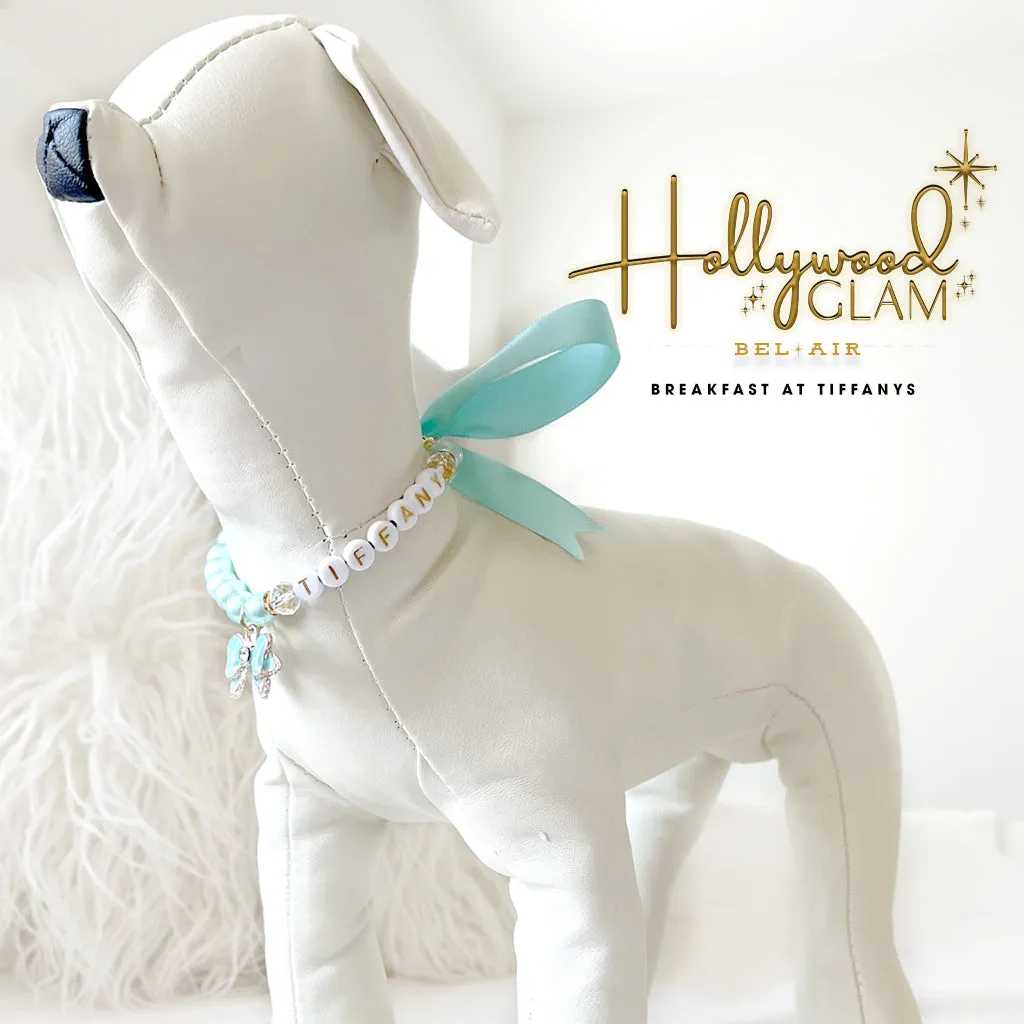 Bel-Air Hollywood Glam Pearl Dog Necklace Cat Necklace