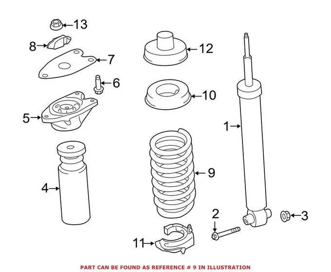 BMW Coil Spring – Rear 33536851930