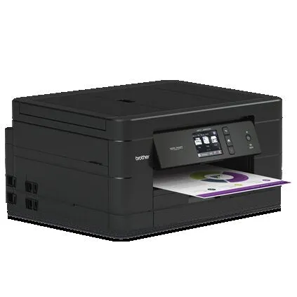 Brother MFC Inkjet All-in-One Color Printer, 128MB Memory, Wireless, Color Touchscreen LCD Display - MFC-J690DW