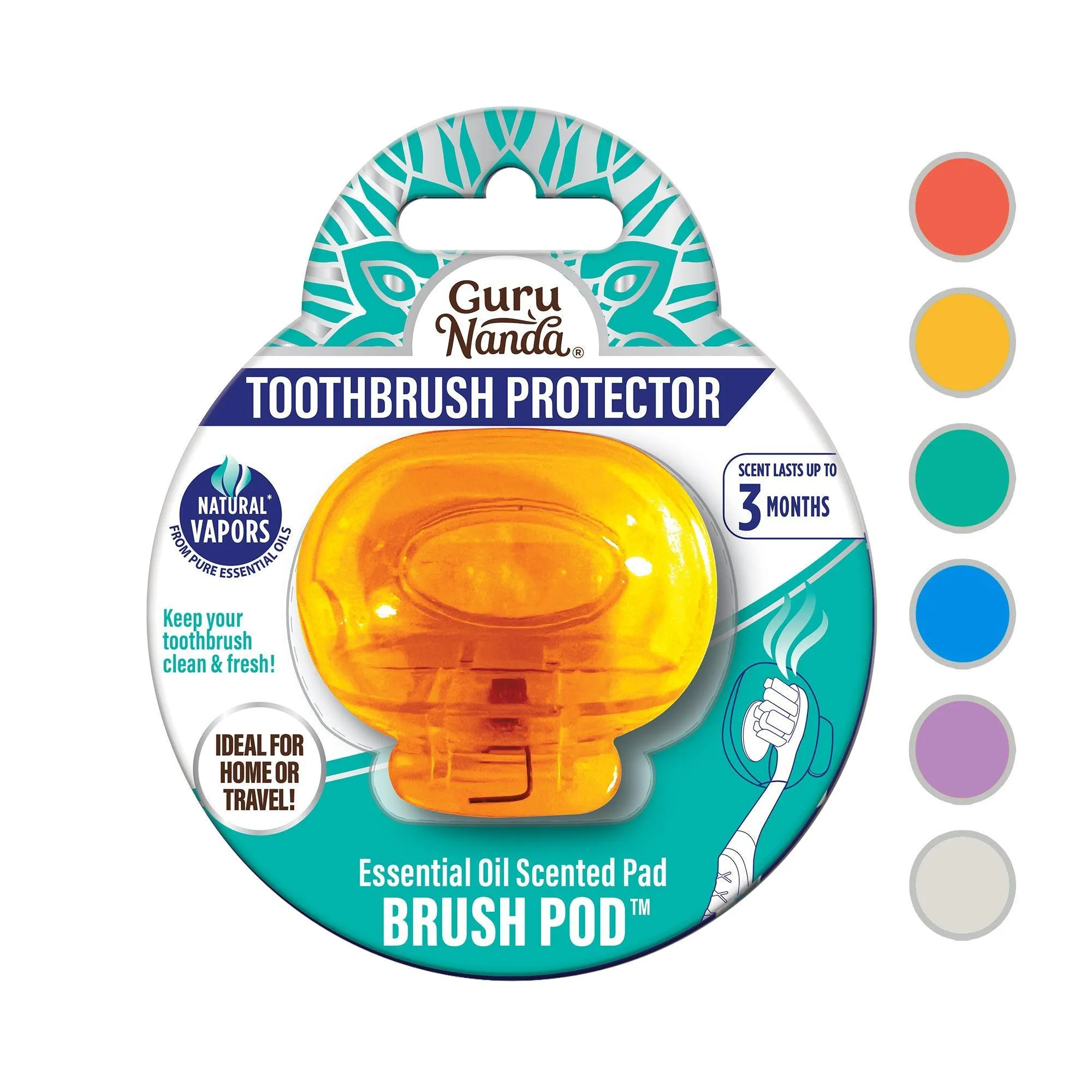 Brush Pod Toothbrush Protector - 1 Count (Colors May Vary)