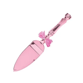 Cake Server Pink w/ Bow & Gem