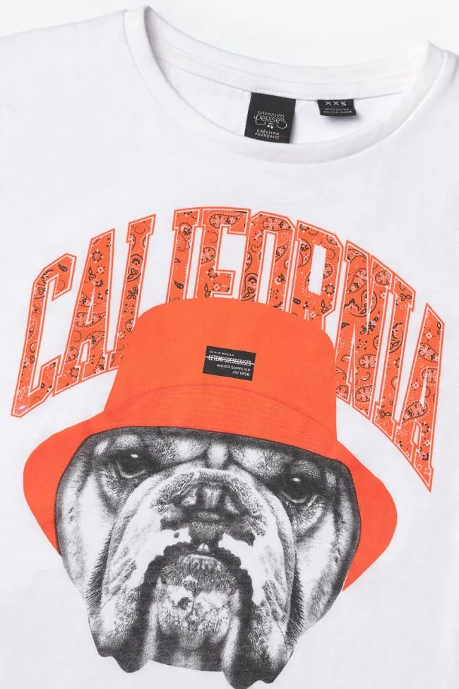 California White short sleeves T-shirt