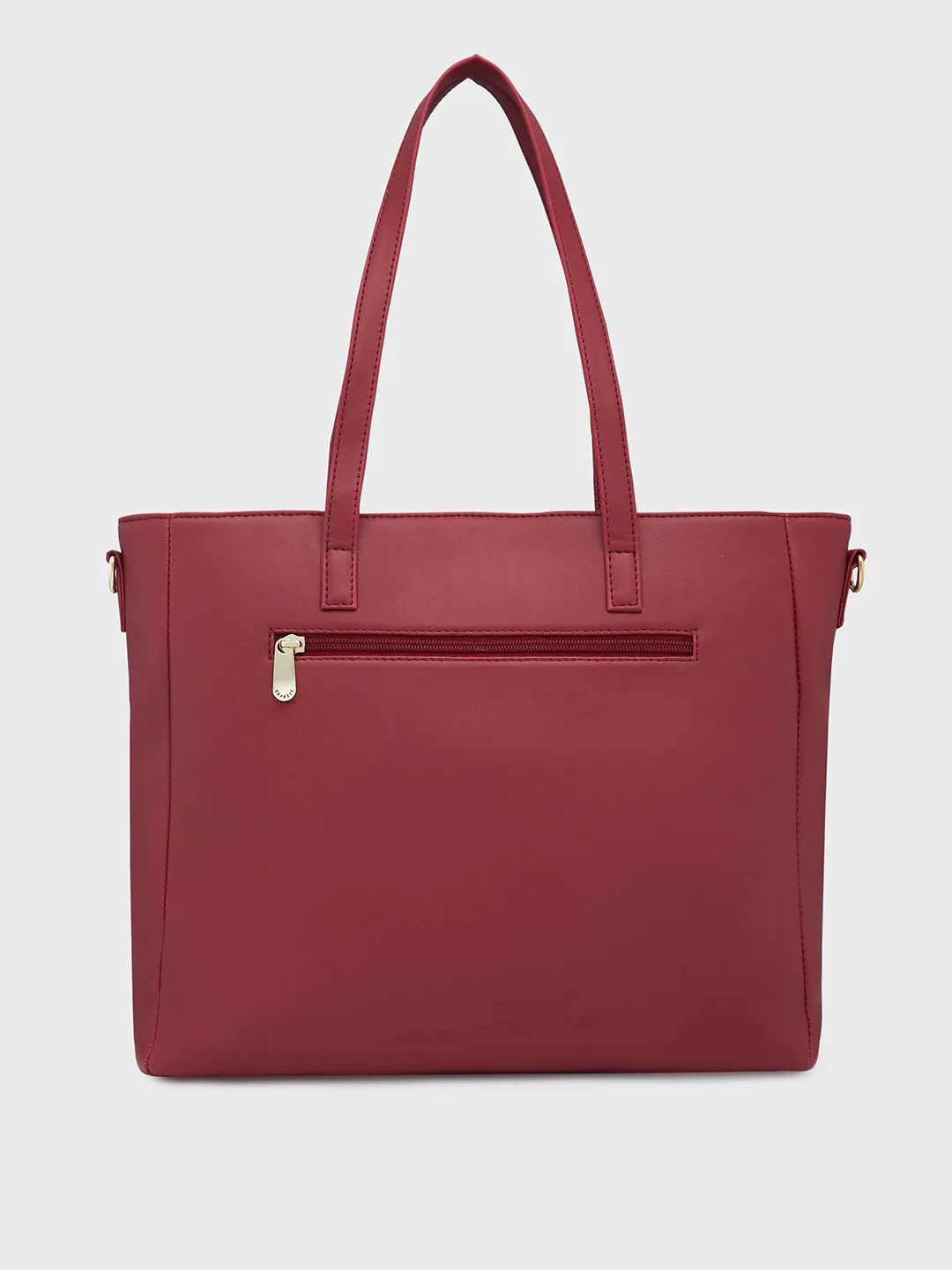 Caprese Mubi Tote Small Maroon