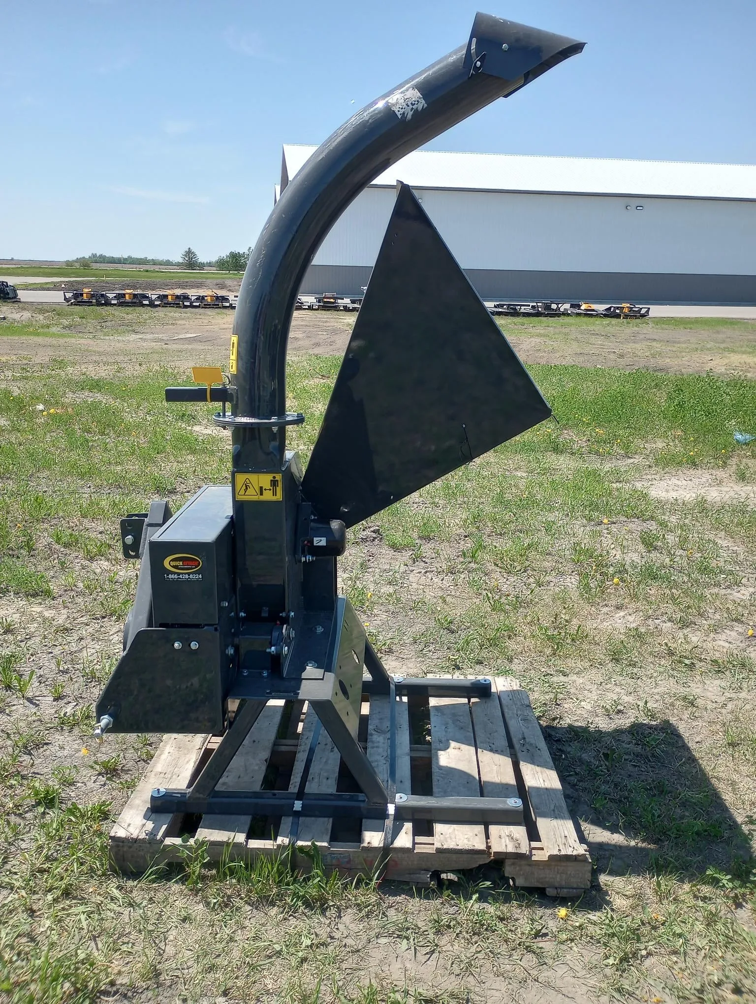 CERTIFED USED1184 - 5" WOOD CHIPPER 3 POINT - $6,395   FREIGHT