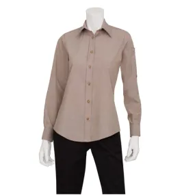 Chef Works SLWCH002ECRM Dress Shirt