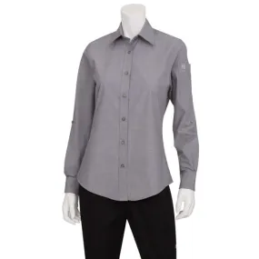 Chef Works SLWCH002GRY2XL Dress Shirt