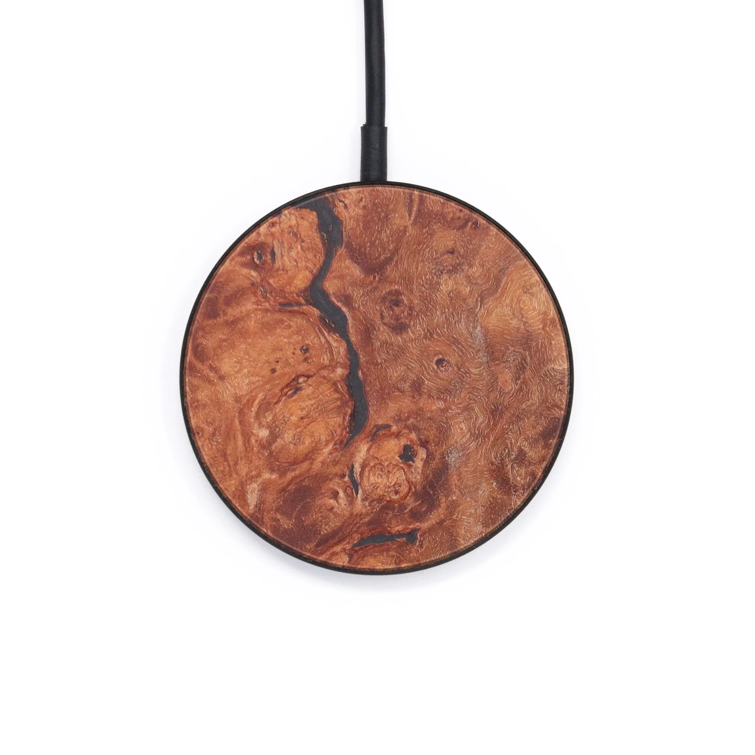 Circle Burl Wood Wireless Charger - Dareen (Maple Burl, 605351)