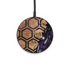 Circle Wood Wireless Charger - Leigh (Pattern, 736185)