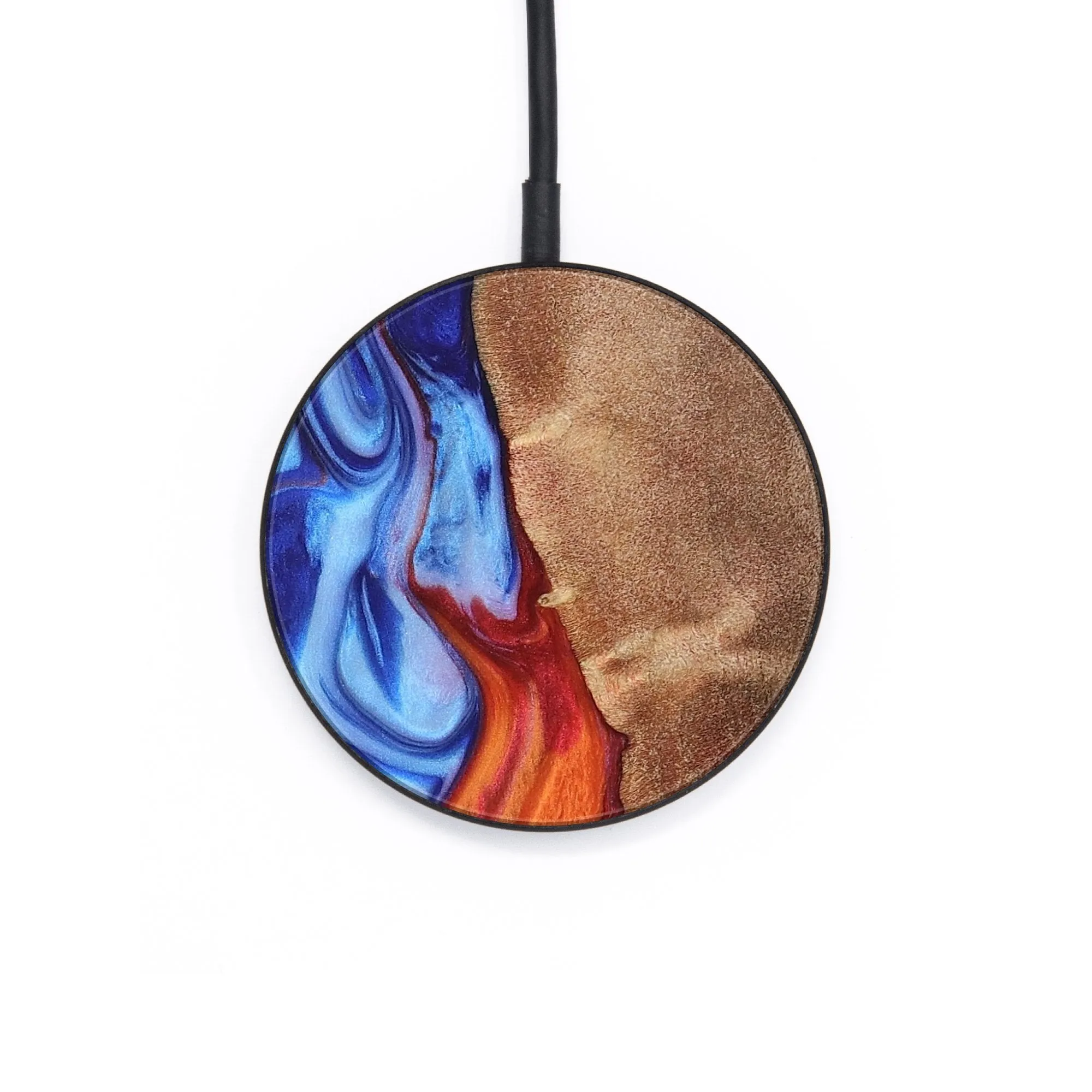 Circle Wood Wireless Charger - Mikaela (Fire & Ice, 736798)