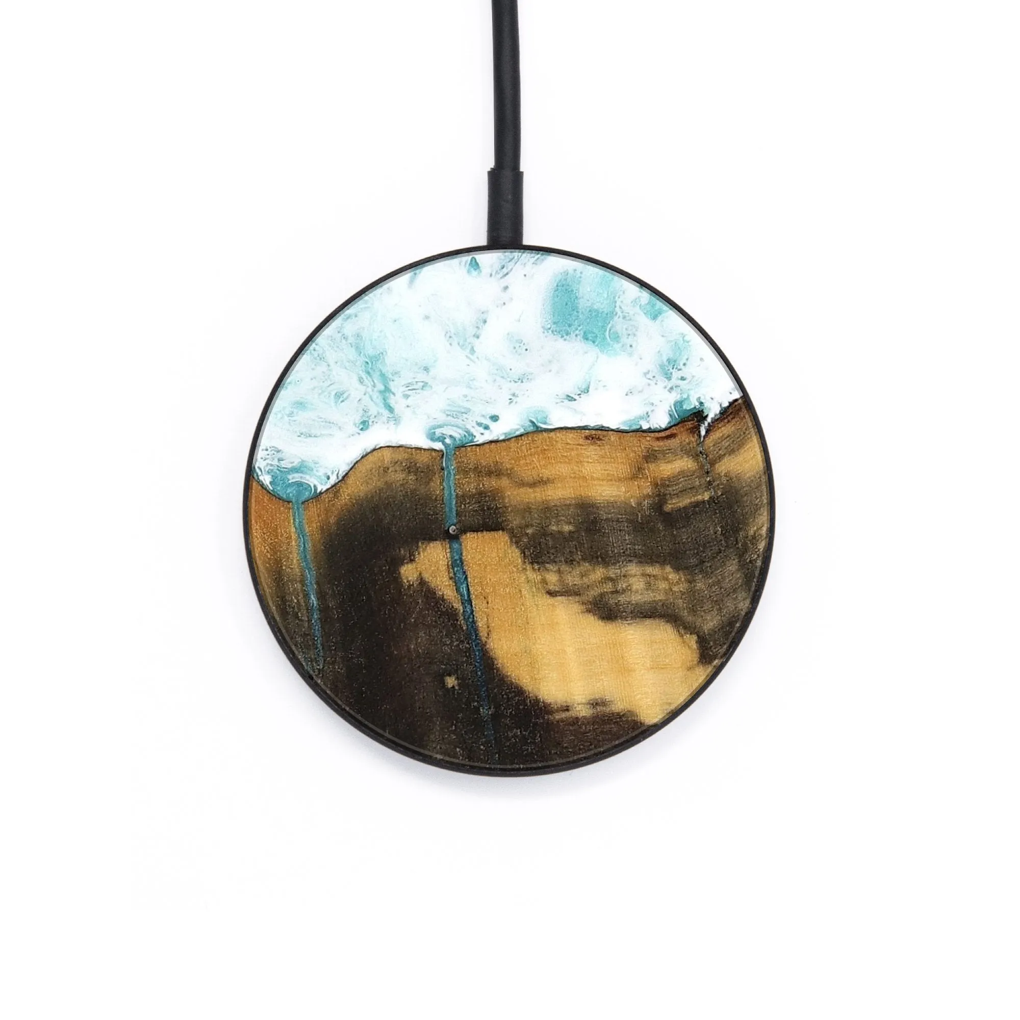 Circle Wood Wireless Charger - Prisca (Coastal, 736649)