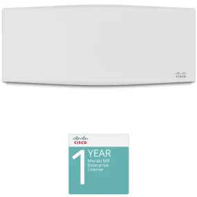 Cisco MR46 802.11ax 4 x 4 MU-MIMO Dual-Band Access Point Kit with 1-Year Enterprise License and Support