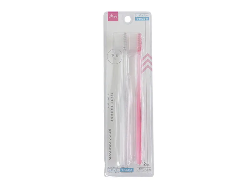 Clear Toothbrush Soft