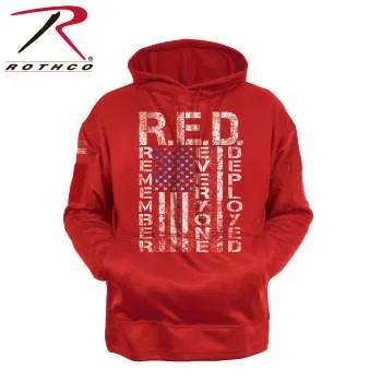 Concealed Carry R.E.D. (Remember Everyone Deployed) Hoodie