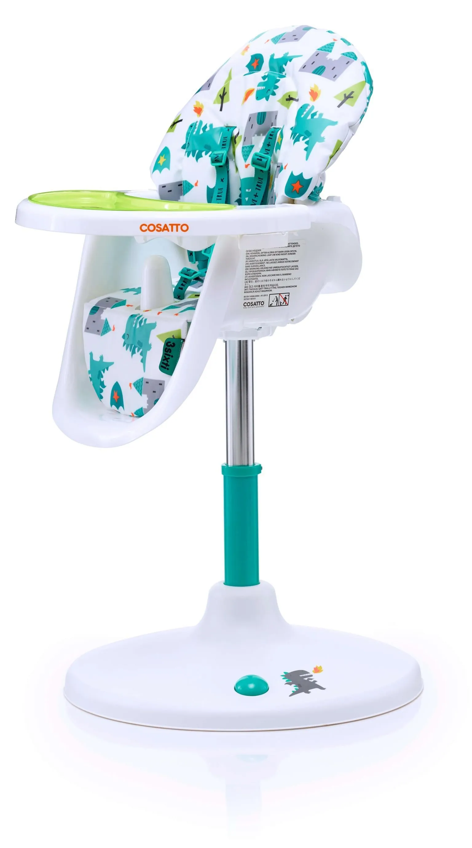 Cosatto 3sixti2 Highchair Dragon Kingdom