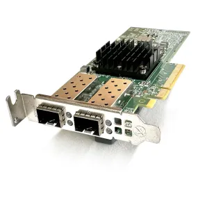 Dell Broadcom 57412 Dual-Ports 10GbE SFP  x8 PCIe Low Profile | YR0VV