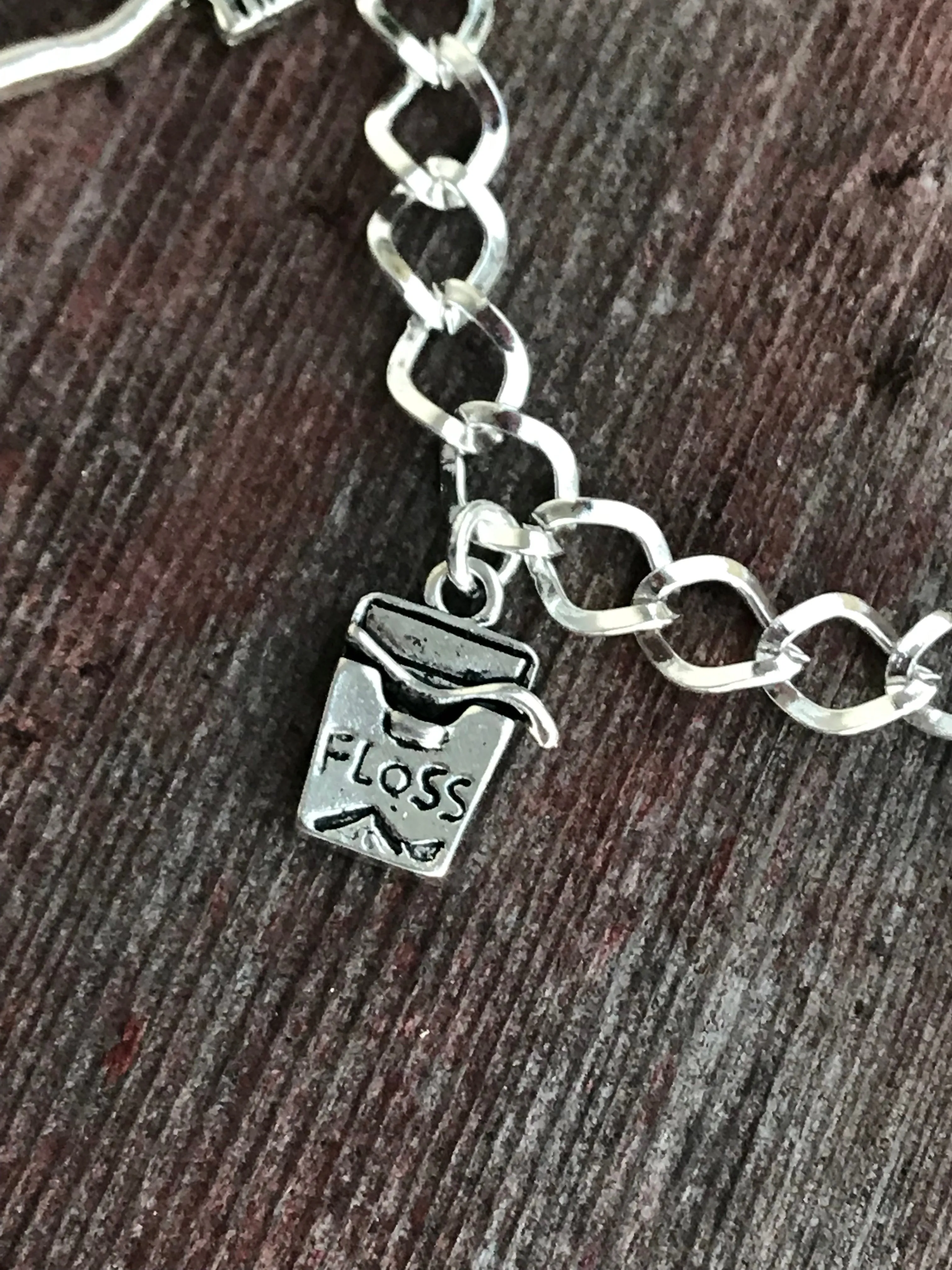 Dentistry Silver Bracelet