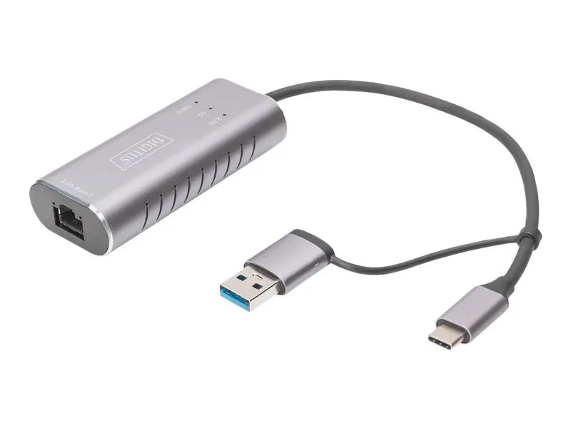 Digitus Network Adapter Dn-3028 - Usb-C / Usb-A