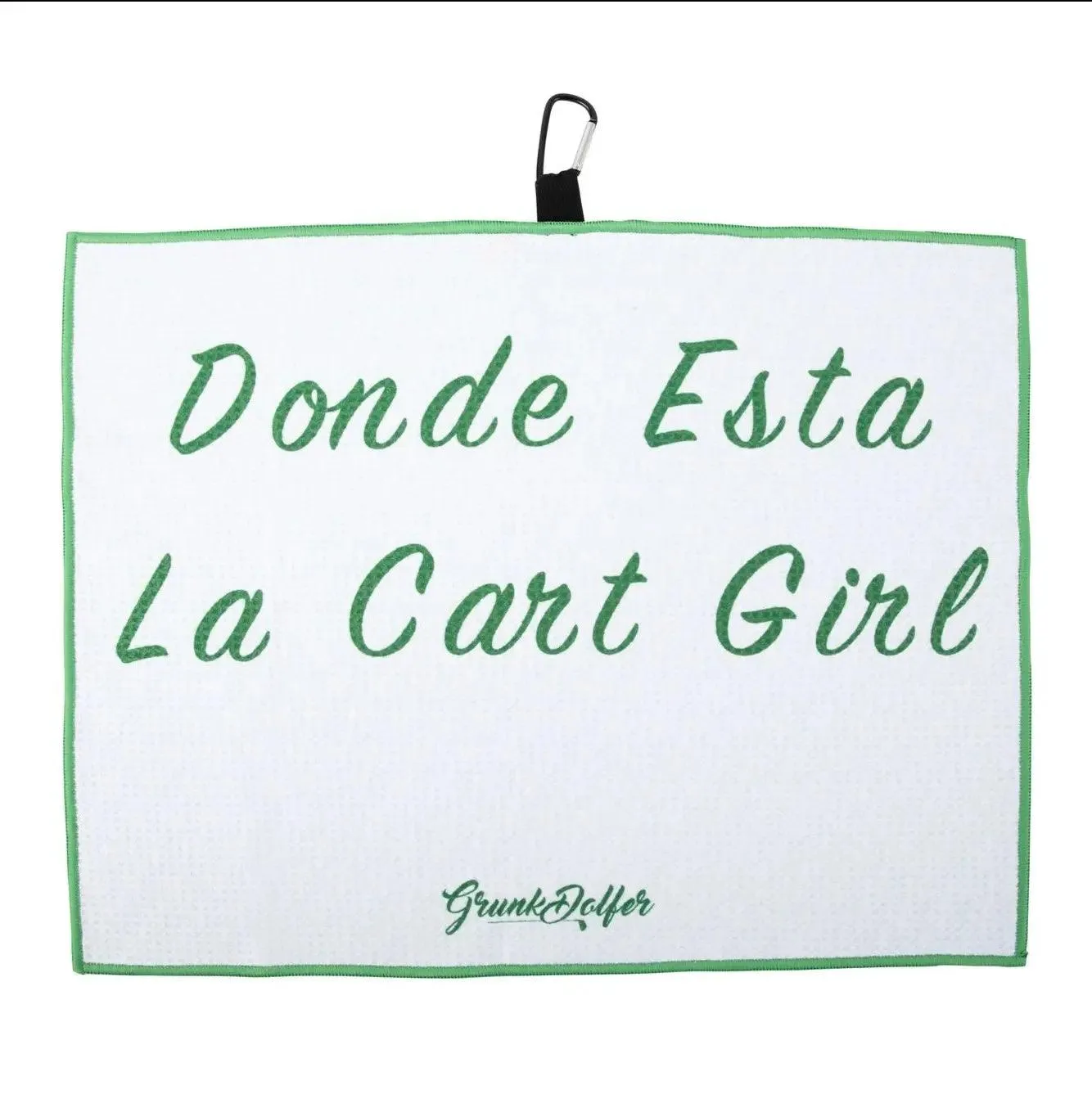 Donde Esta La Cart Girl Towel