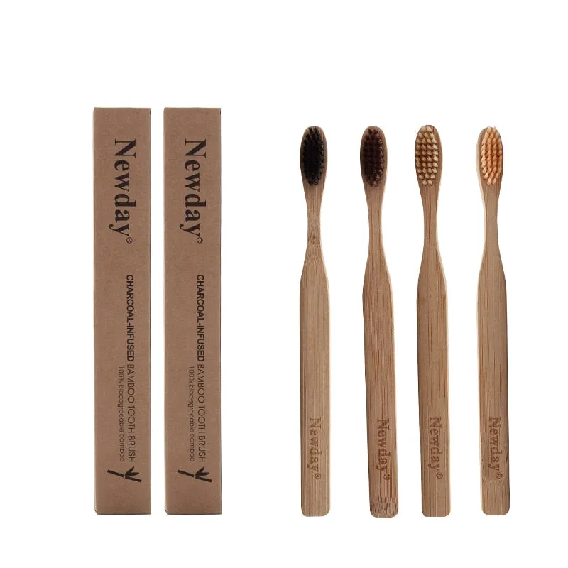 Eco Friendly Bamboo Wooden Toothbrush