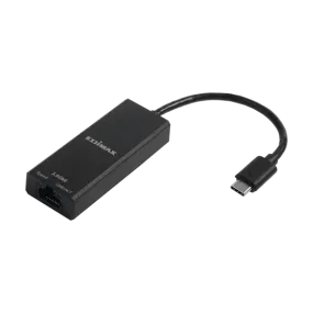 EDIMAX USB-C to 2.5 Gigabit Ethernet Adapter. Supports up to 2.5GbE Data Transfer. Portable Lightweight Design. LED Indicators.