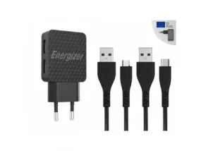 Energizer Wall Charge Usb M Cable, Black