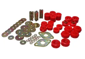 Energy Suspension Body Mount Bushing Set Toyota 4Runner 2WD/4WD (96-99) Red or Black